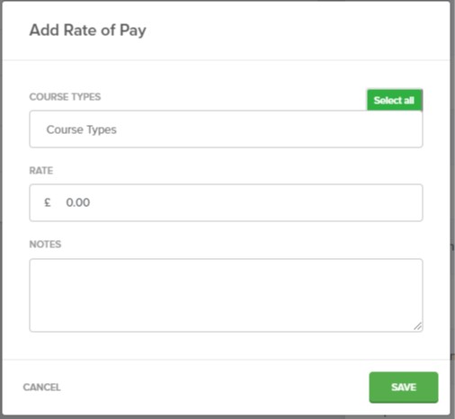 Rate of pay